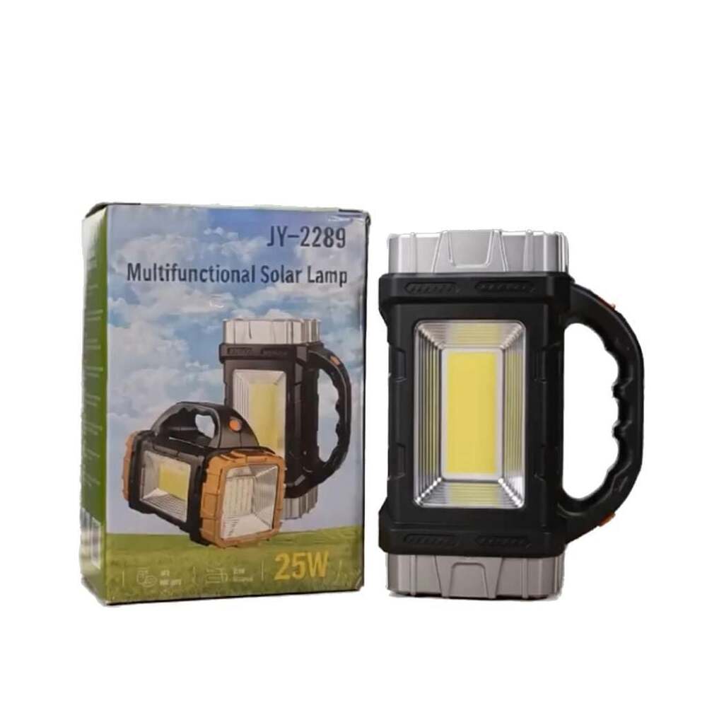 JY-2289 25W Multifunctional Solar LED Camping Lantern and Power Bank